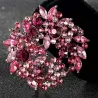 Crystal flowers - broochBrooches