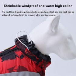 Warm dog jacket - reflective - leash hole - waterproofClothing & shoes