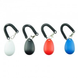 Dog trainer - adjustable keychain with sound - clicker - anti barking deviceTraining