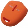 Silicone car key case cover - 2 buttons - MitsubishiKeys