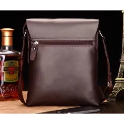 POLO - leather crossbody / shoulder bag - plaid designBags