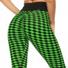 Stretchy long leggings - slimming - with lattice print - fitness - yogaFitness