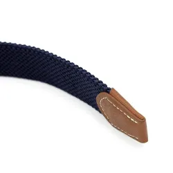 Braided belt with metal buckleBelts