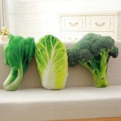Vegetable shaped pillow - plush toy - broccoli / Chinese cabbage / choi sumCuddly toys