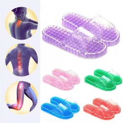 Transparent flip flops - sandals - non-slip - foot massage - pain relief - unisexSlippers