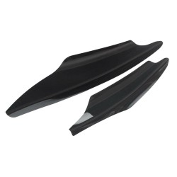 Universal - front bumper spoilers protector - black - 4 piecesStyling parts