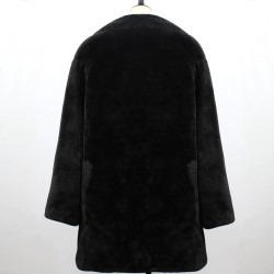 Luxury long coat - fluffy furJackets