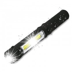 COB LED Mini Pen Multifunction Hand Torch Lamp With MagnetTorches