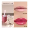 Mini capsule - lip gloss - color change under the influence of temperature - watery velvety textureLipsticks