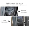 Car door lock cover case - for Land Rover - Volvo - Ford FocusInterior accessories