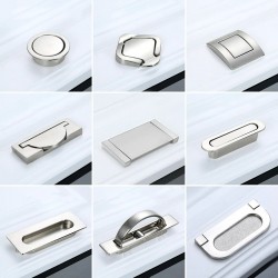 Hidden furniture handles - recessed cover - zinc alloyFurniture