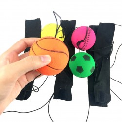 Rubber ball - with elastic string - wrist trainingEquipment