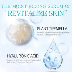 Hyaluronic acid face serum - moisturizing - shrink pores - acne marks removal - nourishingSkin