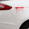 Dripping blood - vinyl car stickerStickers