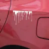 Dripping blood - vinyl car stickerStickers
