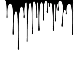 Dripping blood - vinyl car stickerStickers