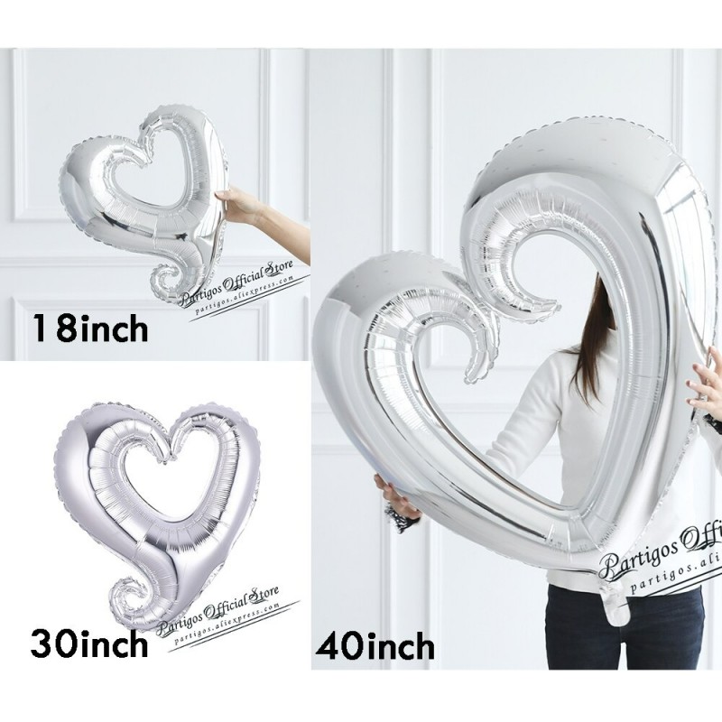 Heart shaped balloon - Valentine's Day / weddings / party decoration - 18 / 30 / 40 inchBalloons