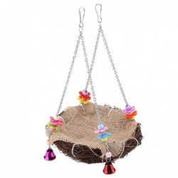 Hanging bird nest - with bells / toysBirds