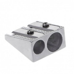 Metal pencil sharpener - with double holesPencil sharpeners