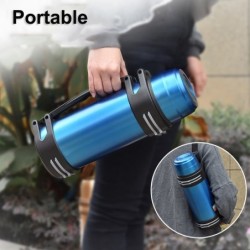 Vacuum thermos - with strap - stainless steel - large capacity - 1200L - 1600L - 2000LThermos bottles