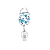 Badge / name / ID holder - retractable rope - with a clipKeyrings