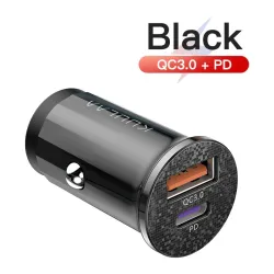 Mini - USB car phone charger - quick charge QC3.0 / PD 3.0 - type-CInterior accessories