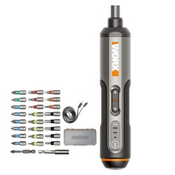 WX240 - mini electric screwdriver - USB charging - drill - with 26 bit set
