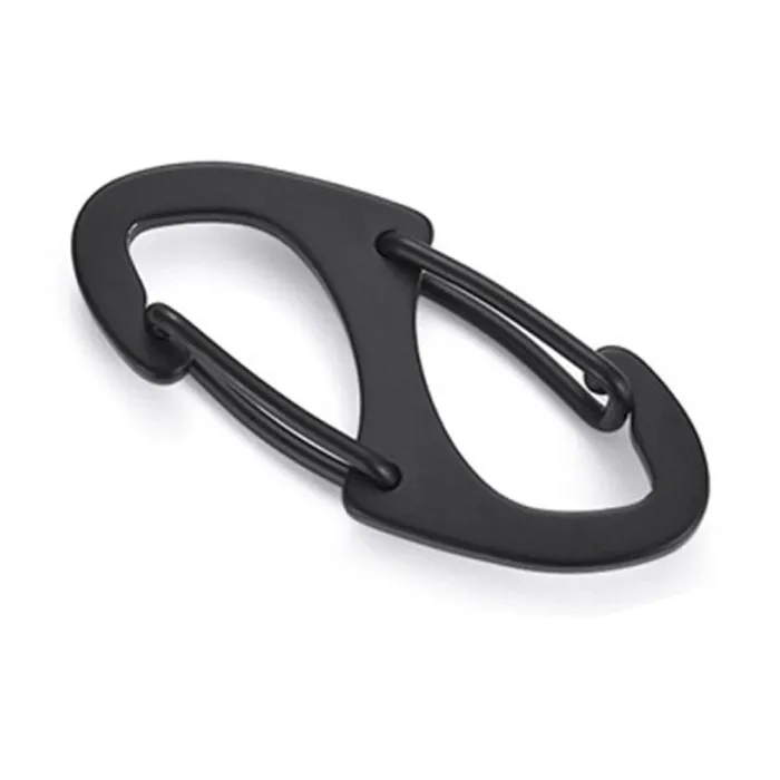 8-shaped carabiner clip - hiking - rock climbing - campingSurvival tools