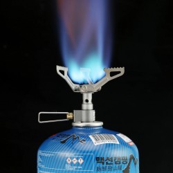 Portable gas stove - butane gas - for picnic / camping - BRS-3000tSurvival tools