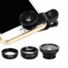 3 in 1 camera lens kit - fisheye / macro / wide angle - with clip - for SmartphonesLenses & filters