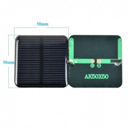 Solar panel - for charging Smartphones / batteries - 2V - 160mA - 50 * 50mm - 10 piecesSolar panels