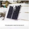Glass solar panel - waterproof - 1 / 2 piecesSolar panels
