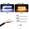COB - DRL - running car light - feather / round - U-shaped - 12V - 2 piecesDaytime Running Lights (DRL)