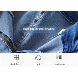 Sexy slim jeans - high waist - with zipper / side tiesPants
