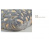 Plush pillowcase cover - with golden leaves - 45 * 45cmCushion covers