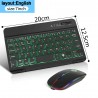 RGB wireless keyboard / mouse - Bluetooth - Russian / Spanish / English layoutKeyboard & Mouse