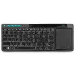 K18 Plus wireless keyboard - LED - multi-touch - English / Russian / Hebrew layoutKeyboards