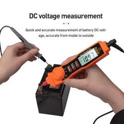 A3002 - digital multimeter - pen type tester - 4000 counts - with non contact AC / DC / Voltage resistance diode - LCDMultime...