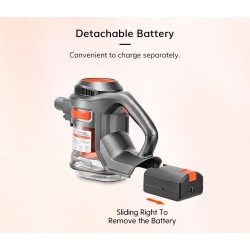 ILIFE H50 - cordless handheld vacuum cleaner - 10KPa suction power - with LED light - 1.2LRobot vacuum cleaner