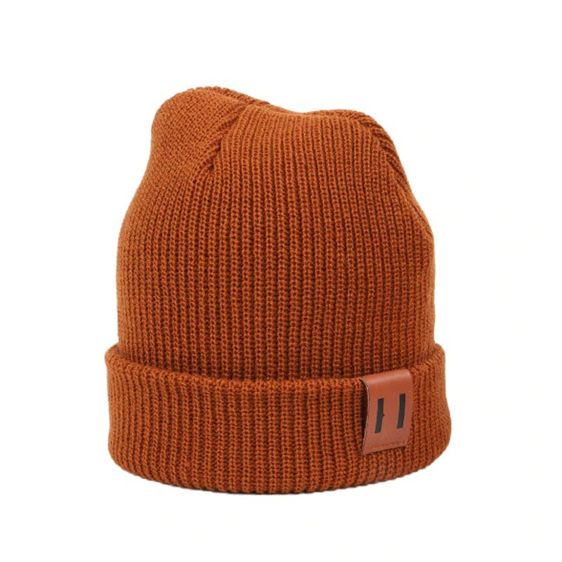 Knitted warm beanie - for girls / boysHats & caps