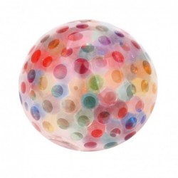 Spongy rainbow ball - squeezable toy - stress reliefBalls