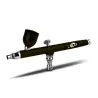Dual-action airbrush - paint spray gun - kit for nail art / tattoo / cakes decoration - 0.3mmEquipment
