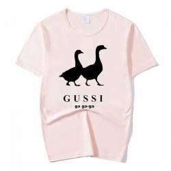Classic t-shirt with short sleeve - funny duck print - unisexT-shirts