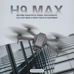 H9MAX - 5G - 4CH - 4K Dual Camera - GPS - Brushless - RC Quadcopter - RTFDrones