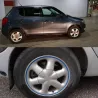 Car wheel reflective strips - stickers - 16 piecesStickers