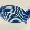 Car wheel reflective strips - stickers - 16 piecesStickers