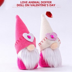Valentines day long leg gnome - plush doll - 2 piecesValentine's day
