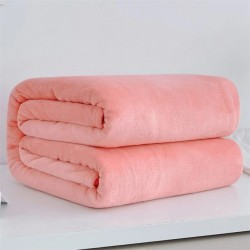 Warm blanket - soft coral fleeceBlankets