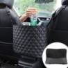 Leather storage bag - back car seat organiserInterior accessories