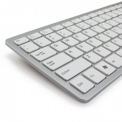 Computer keyboard - USB - ergonomic design - for Apple / Windows / PC / MacKeyboards